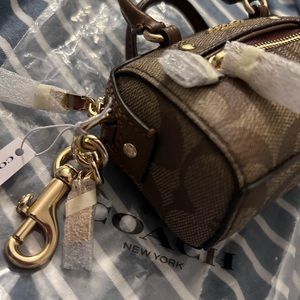 Coach bag charm mini SOLD